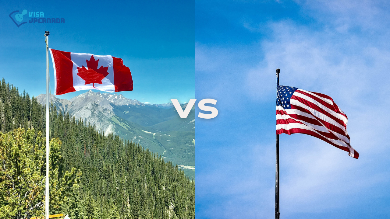 海外移住先としての カナダ vs アメリカ